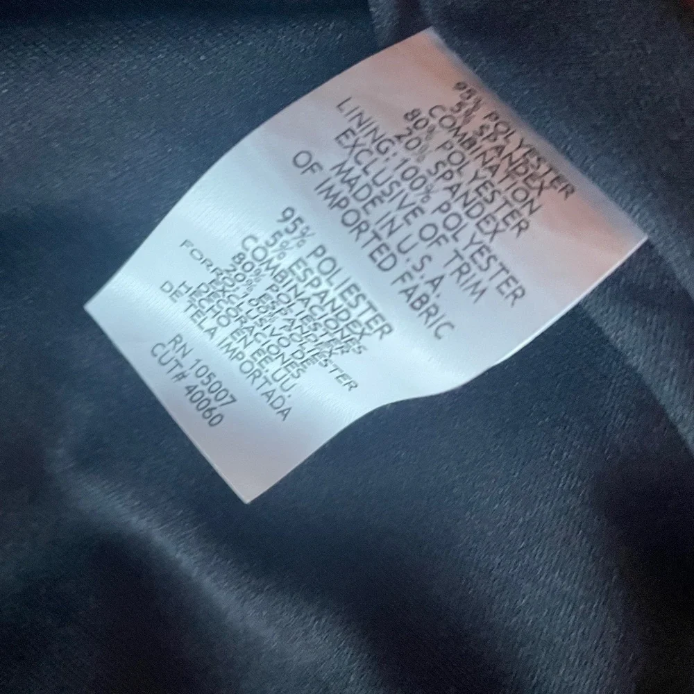 MARINA Sleeveless Black Dress size 6 - Picture 5 of 9